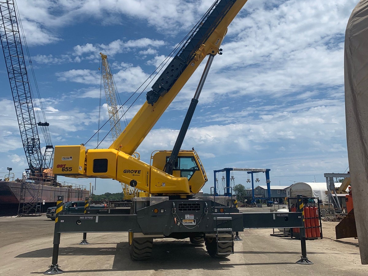 Picture of Grove Crane Delivered